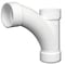 Charlotte Pipe And Foundry Charlotte Pipe Schedule 40 2 in. Hub X 2 in. D Hub PVC Long Turn Wye 1 pk PVC005010800 - alternate 1